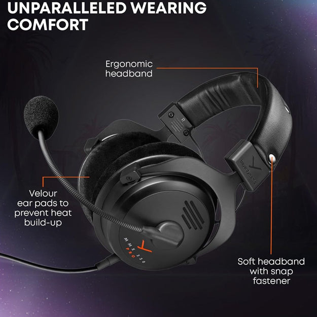 Beyerdynamic MMX 330 PRO Professional Gaming Over-Ear Headset - Black