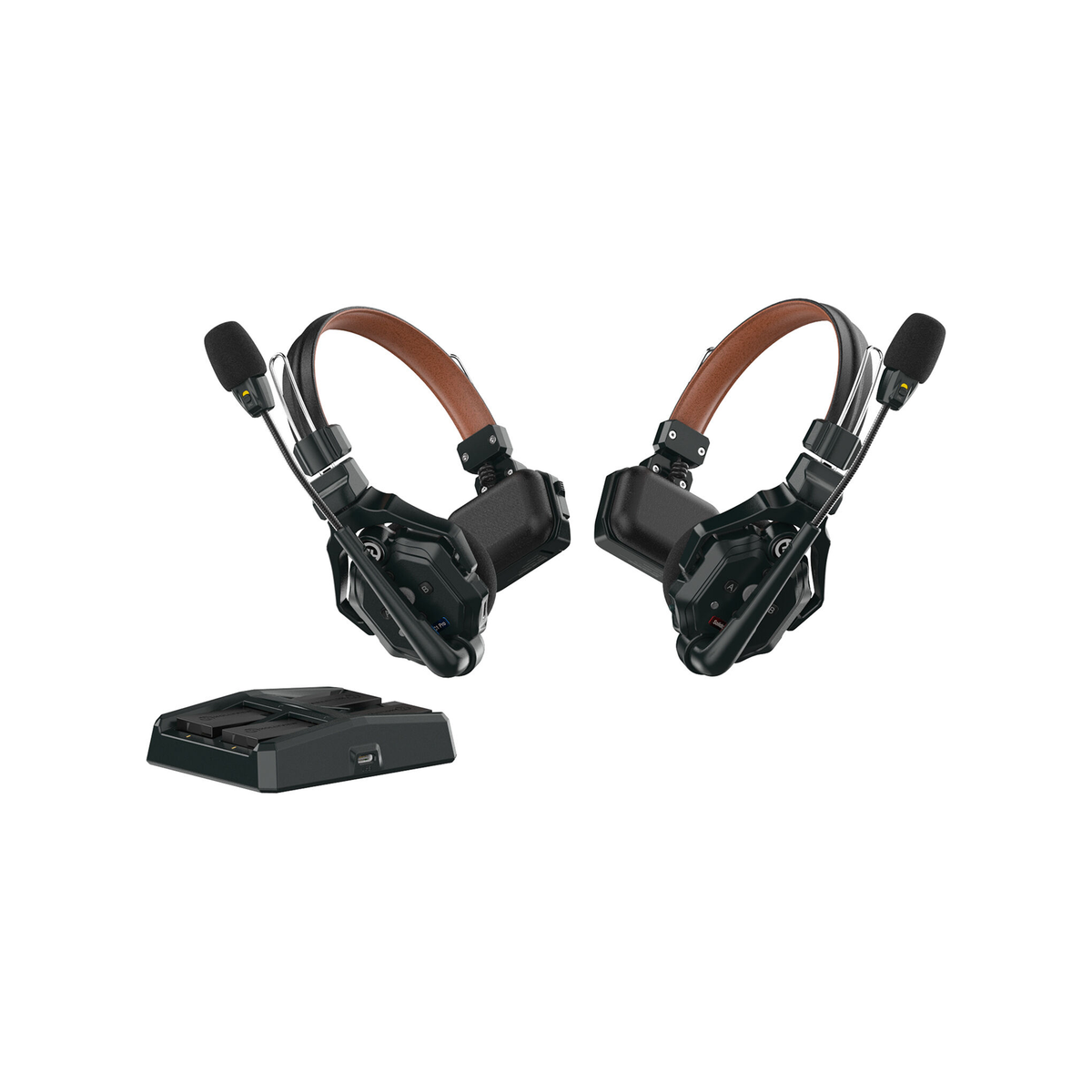 Hollyland Solidcom C1 Pro-8S Full-Duplex ENC Wireless Intercom System with 2 Headsets (1.9 GHz)