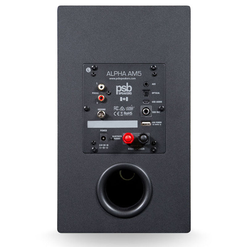 PSB Alpha AM5 - Powered Bookshelf Speakers (Pair)