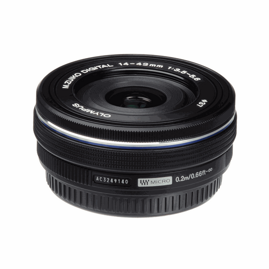 Olympus M.Zuiko Digital ED 14-42mm f/3.5-5.6 EZ Lens (Black)