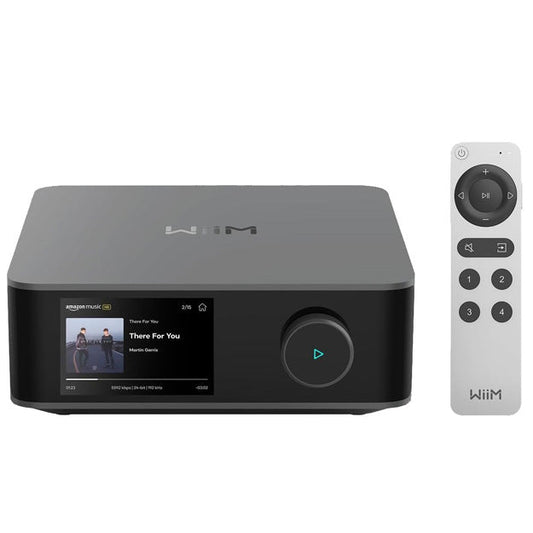 WiiM Amp Ultra Advanced Streaming Amplifier - Space Grey