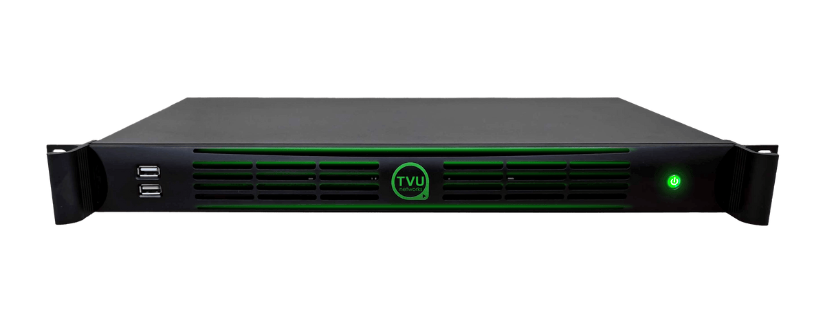 TVU VS3500 rack-mount (1U) high-power server (8-core CPU) with single internal power supply