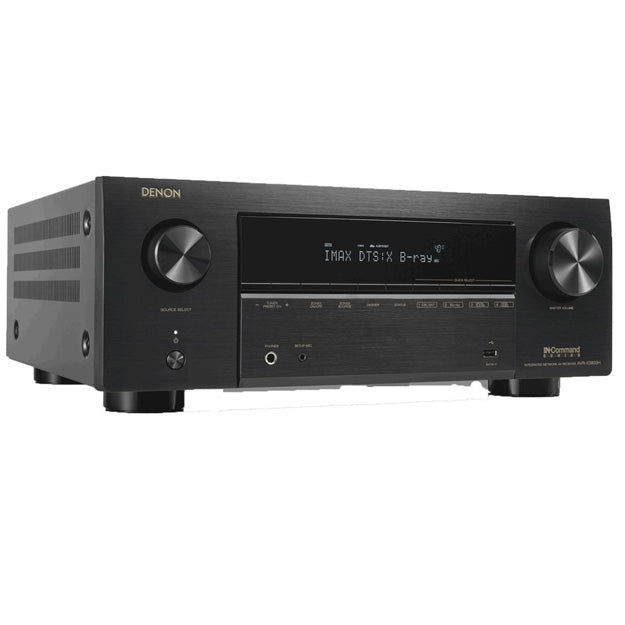 Denon AVR-X3800H 9.4 Channel Network AV Receiver - Black