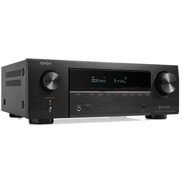 Polk ES55 5.1 System Bundle With Denon AVRX1800H Network AV Receiver - Black