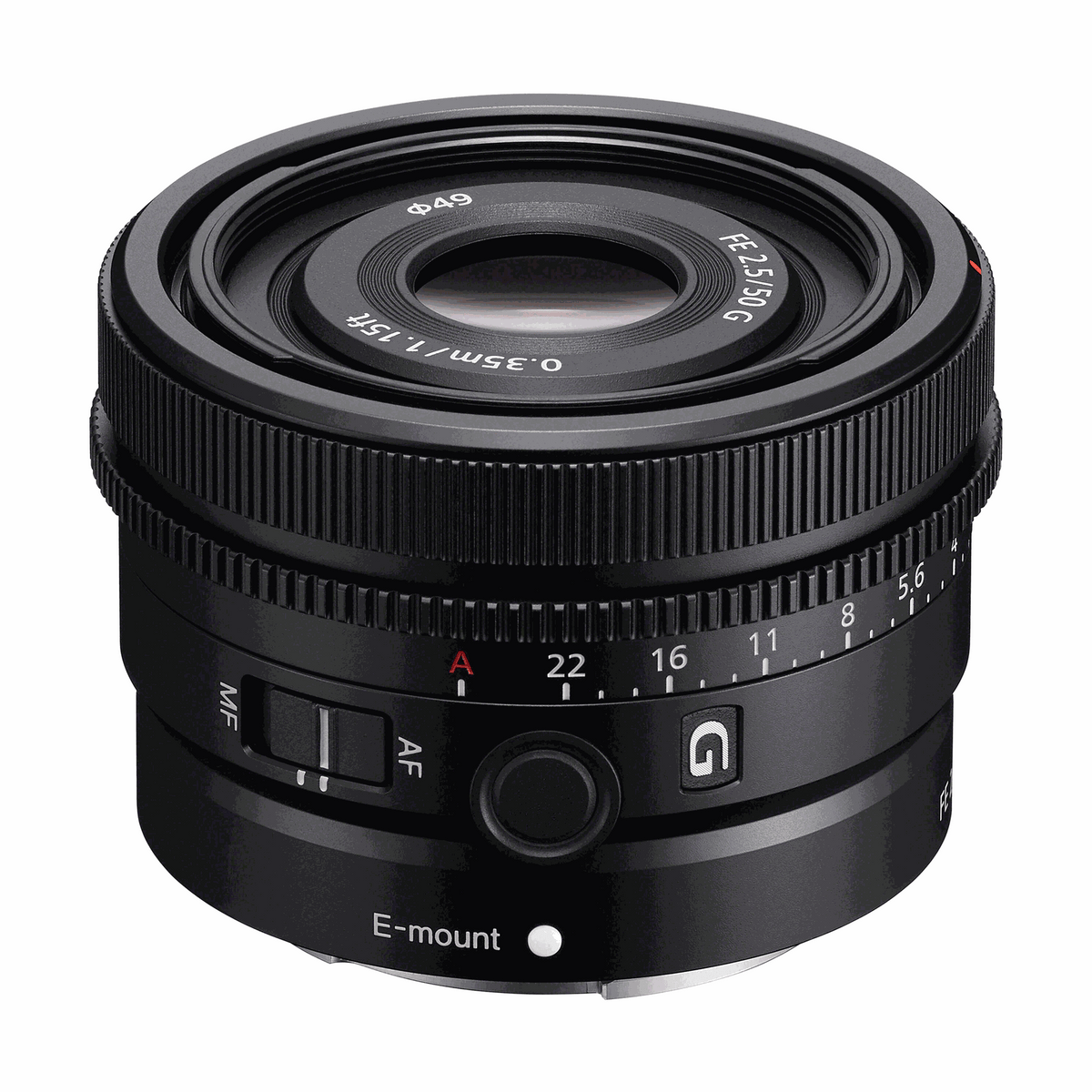 Sony FE 50mm f/2.5 G Lens