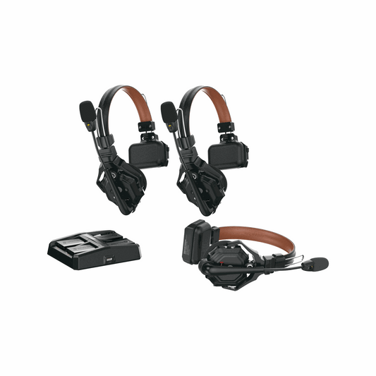 Hollyland Solidcom C1 Pro-8S Full-Duplex ENC Wireless Intercom System with 3 Headsets (1.9 GHz)