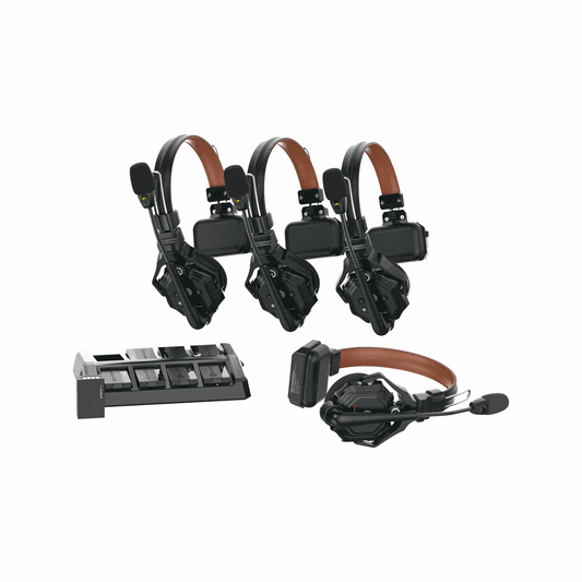 Hollyland Solidcom C1 Pro-4S Full-Duplex ENC Wireless Intercom System with 4 Headsets (1.9 GHz)