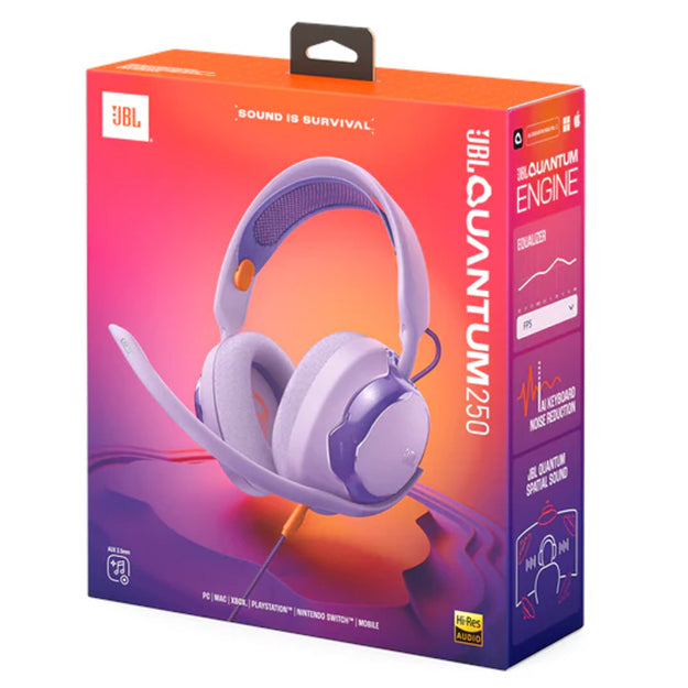 JBL Quantum 250 Wired Gaming Over-Ear Headphone