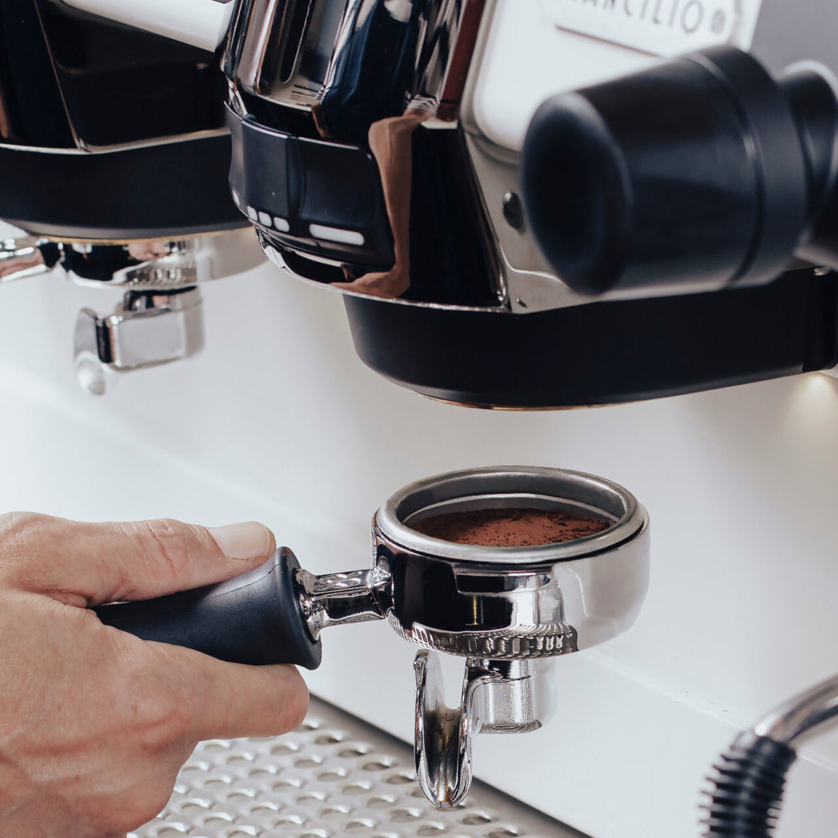 Rancilio Invicta espresso machine smart flush function