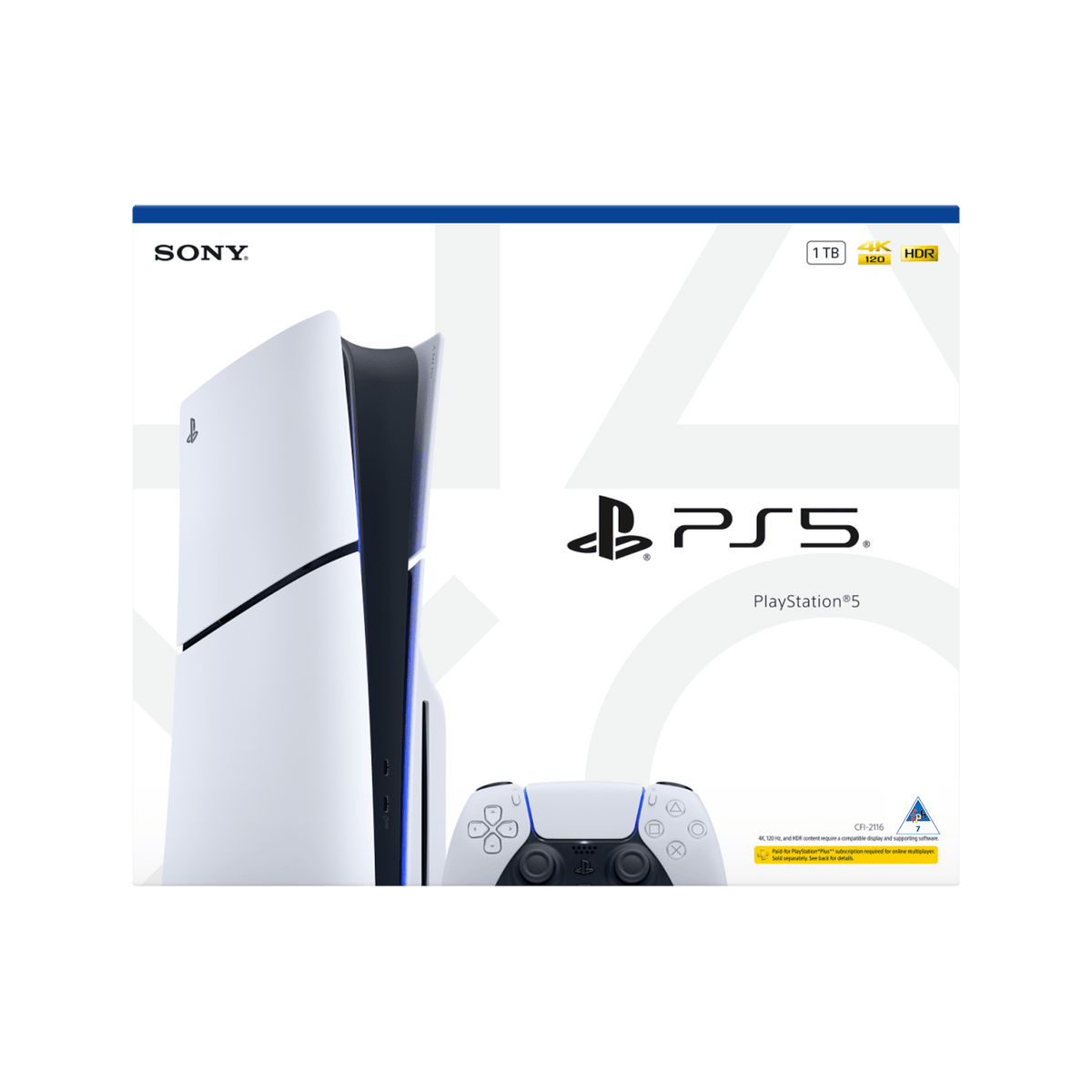 PlayStation 5 Console (Slim) - Glacier White - KOODOO