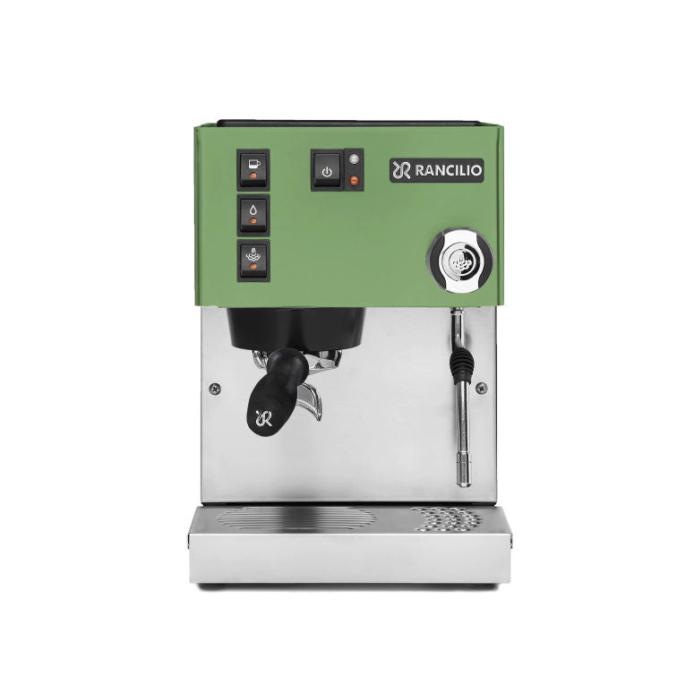 Rancilio Silvia V6 Espresso Machine Green Front