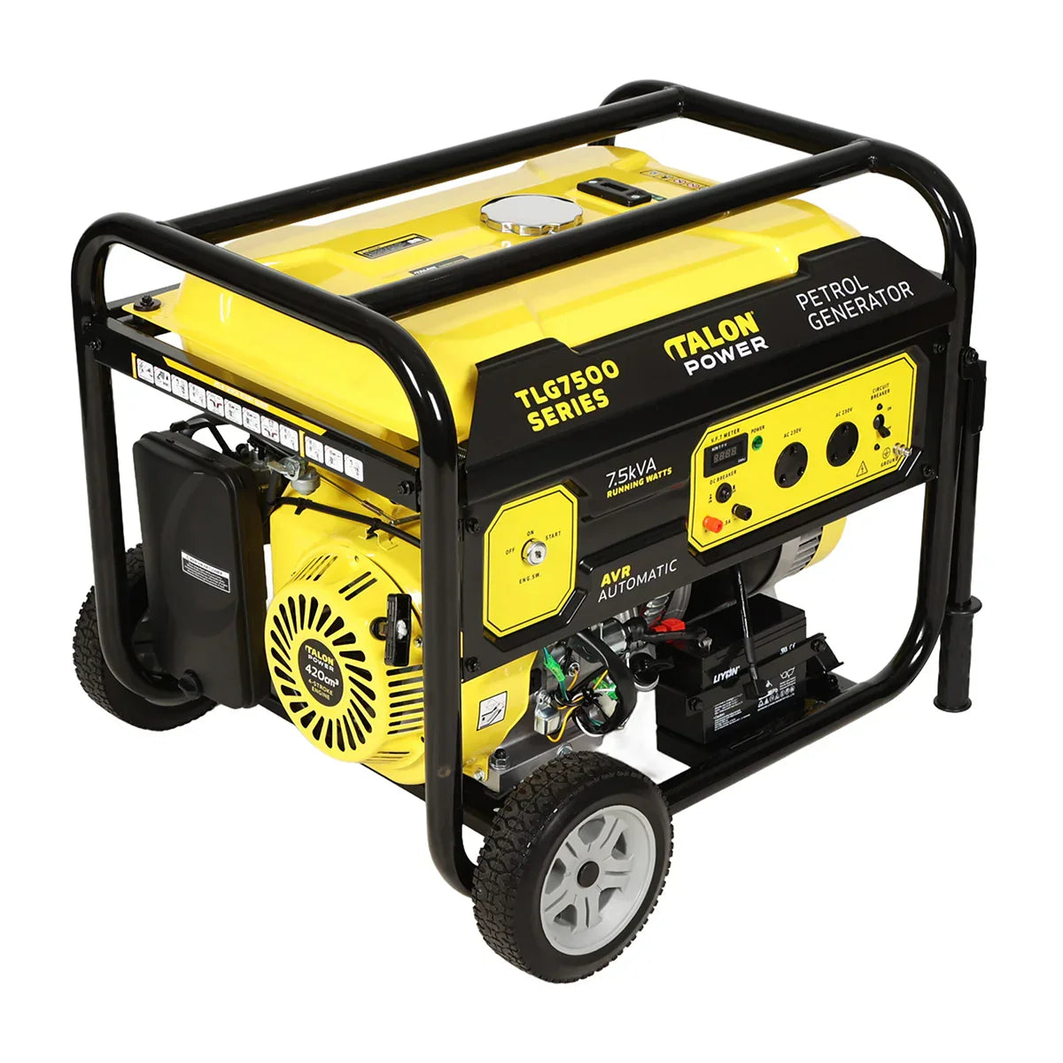 Talon 7.5kVA Petrol Generator with AVR