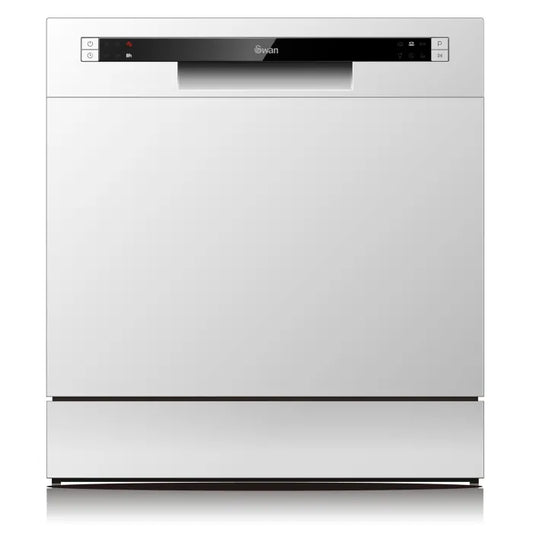Swan 8 Place Countertop Dishwasher White SDW8W
